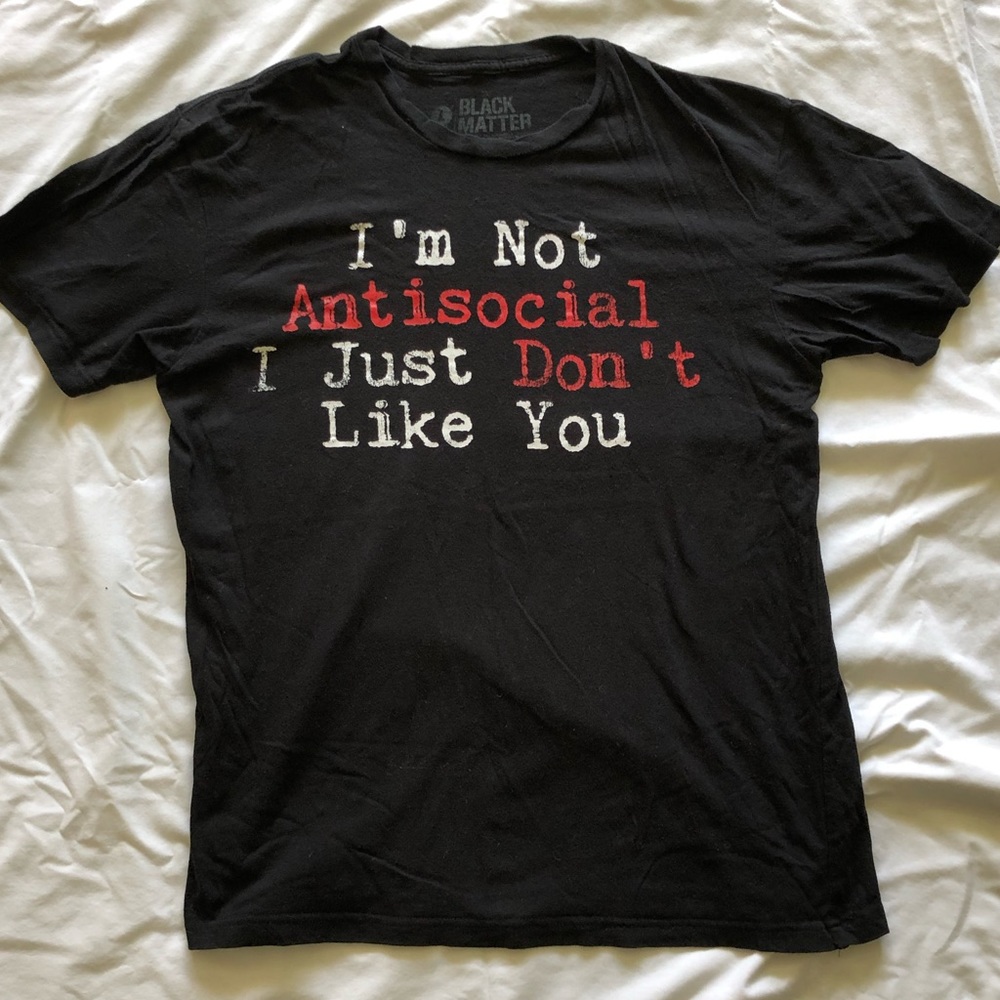 Antisocial Graphic T-Shirt